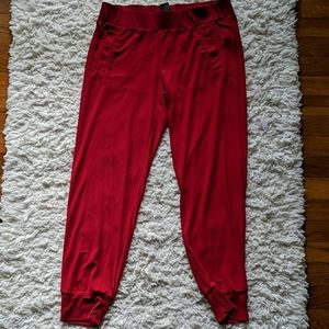 Burgandy Norma Kamali Joggers